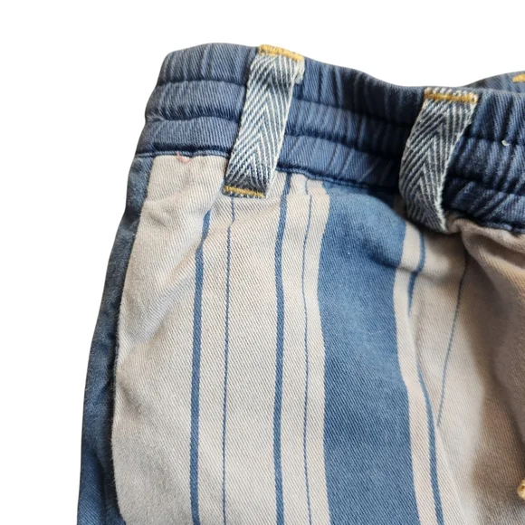 Matilda Jane x Joanna Gaines Little Rascals Striped Elastic  Cargo Pants Size 2 - Picture 9 of 12